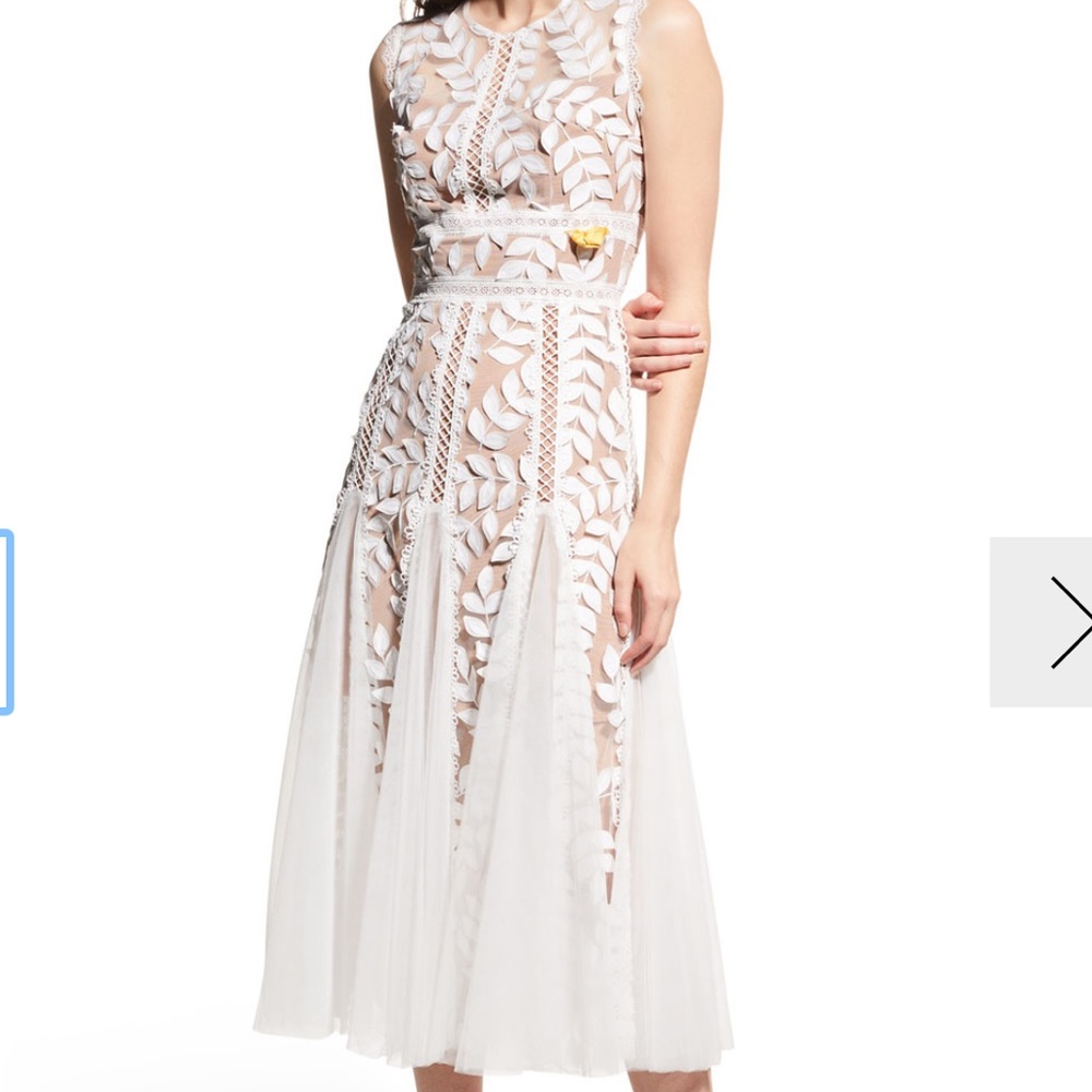 Bronx and Banco  "Saba Blanc" dress- L